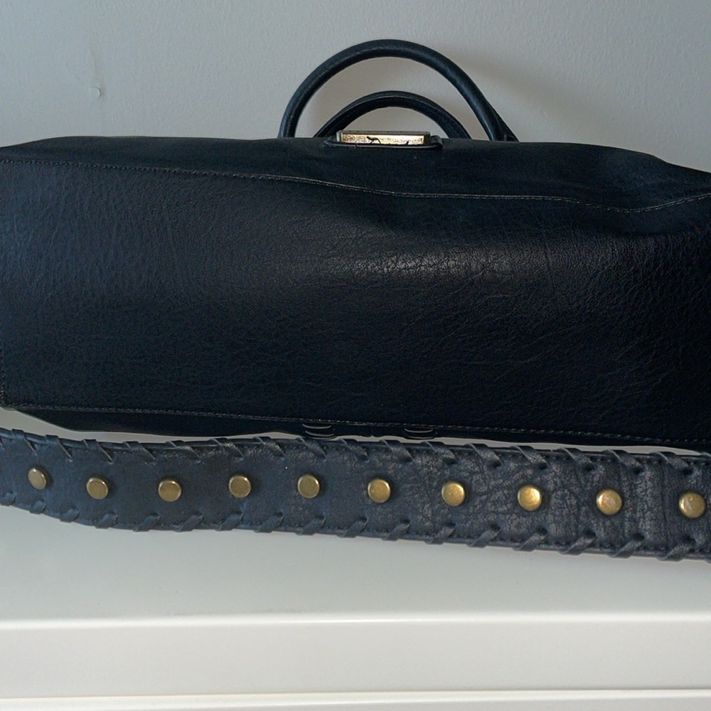 Hayden harnett large whipstitch studded crossbody shoulder bag purse tote - Picture 5 of 7